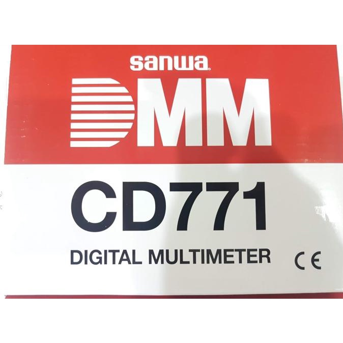 *#*#*#] AVOMETER CD771 / Multimeter DIgital SANWA CD771 / CD-771 / CD 771