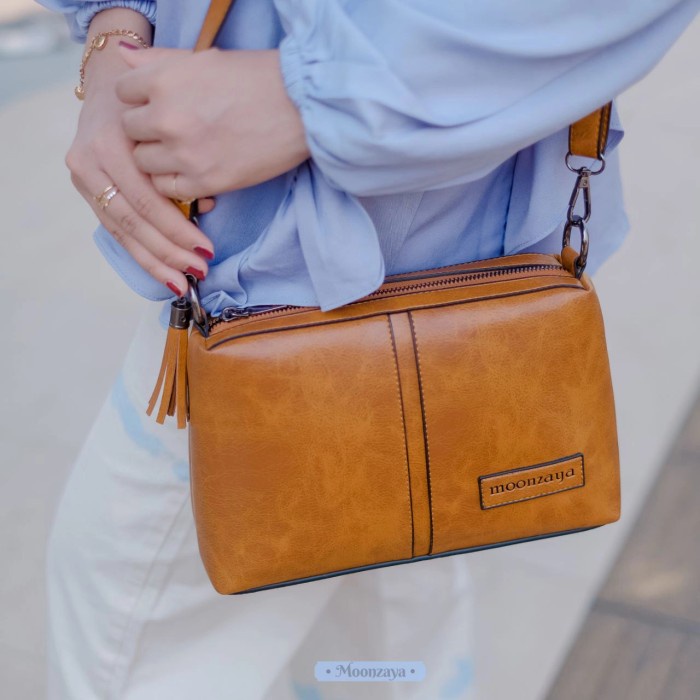 Baru Tas Wiwit Moonzaya Tas Selempang Wanita Kulit By Moonzaya Original