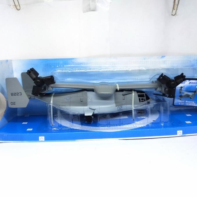 New Diecast Miniatur Pesawat Terbang Perang Tempur Osprey Boeing Militer Original