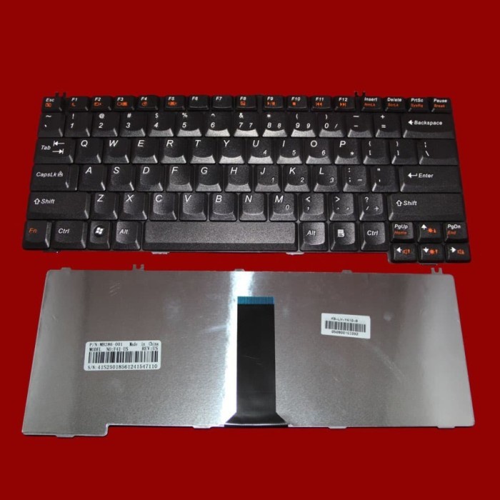 KEYBOARD LENOVO IDEAPAD Y300 Y410 U330 BLACK