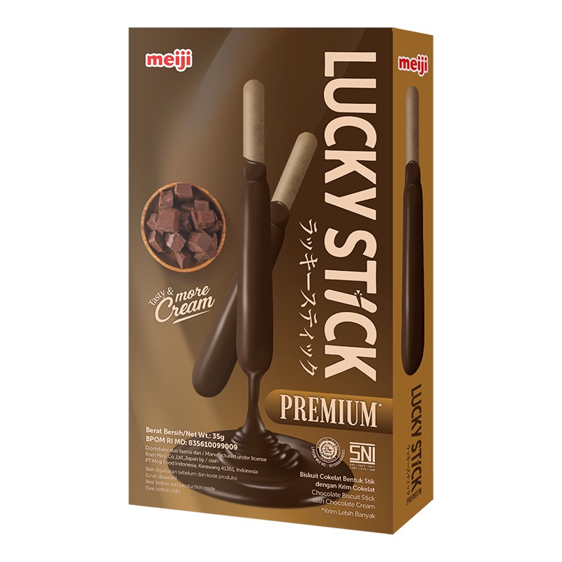 

LUCKY STICK Biskuit Stick Chocolate Premium 35 g