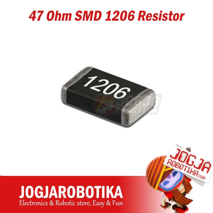 47 Ohm SMD 1206 Resistor