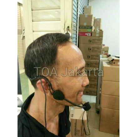 FREE ONGKIR MIC HEADSET TOA ZM 370 MIK HEADSET MICROPHONE HEADSET TOA ZM 370 ASLI