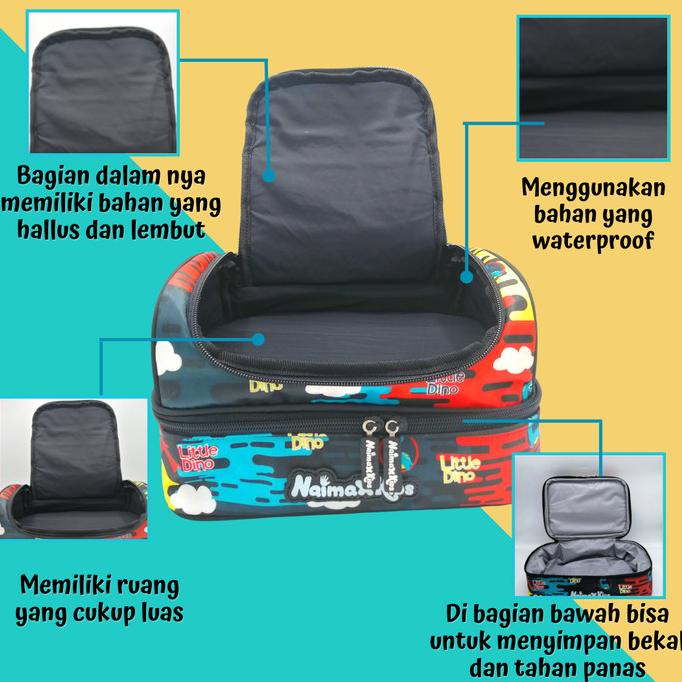 Tas Bekal Naimax Kids | Lunch Box Naimax Kids