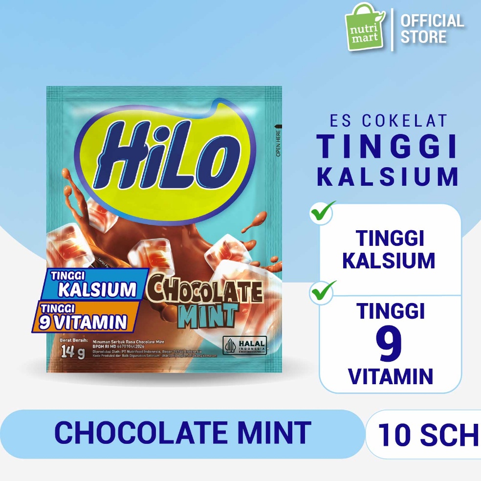 

2.2 Product HOT HiLo Chocolate Mint 10 Sachet - Minuman dengan Cokelat Tinggi Kalsium Praktis dalam Sachet