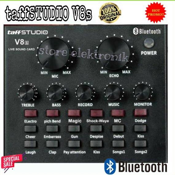 Sound Card TaffStudio V-8s Bluetooth Soundcard TaffStudio V - 8s Ori