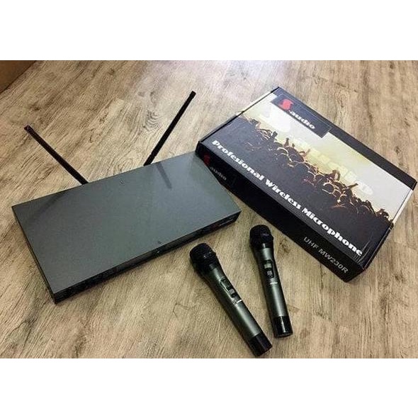ORDER SEKARANG S-audio MW-230R UHF Profesional Wireless Microphone  MIC Wireles