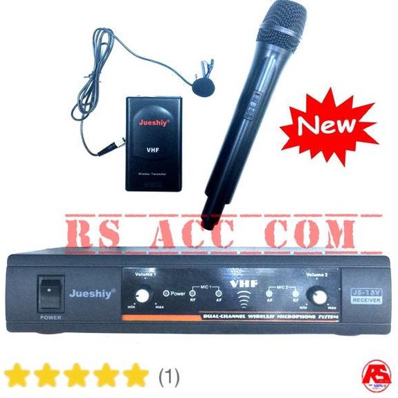 Mic Wireless Jueshiy Addons Pegang Clip On ( Original )