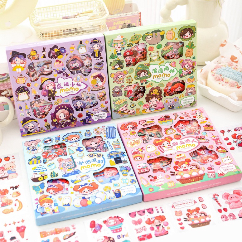 

TGMW6520 Stiker MOMO NEW 100 lembar Lucu Sticker Model BARU Grosir Murah Jakarta