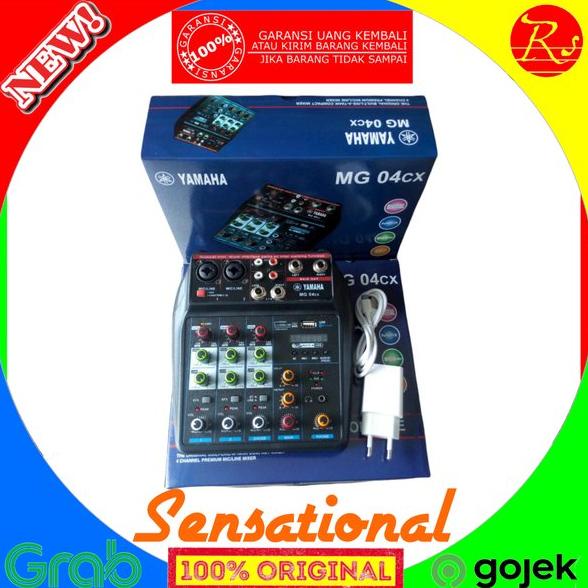 Mixer yamaha mg04cx 4 channel