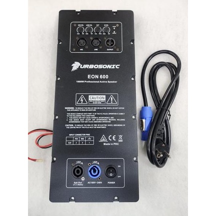 kit power amplifier line array aktif model JBL EON 600 turbosonic EON600 original