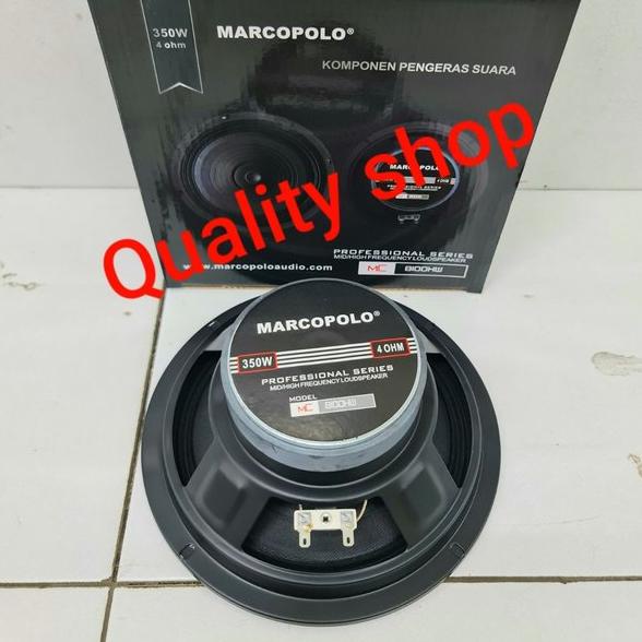 Speaker Marcopolo 8inch MC-8100 Full Range 350 Watt 4 Ohm