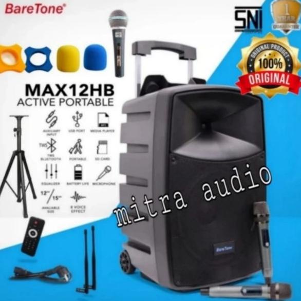 Portabel wireless Baretone max12hb max 12 hb original