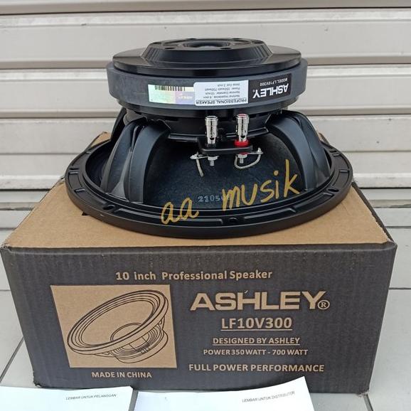 TERMURAH SPEAKER COMPONENT ASHLEY LF10V300 FULL RANGE 10 INCH ORIGINAL