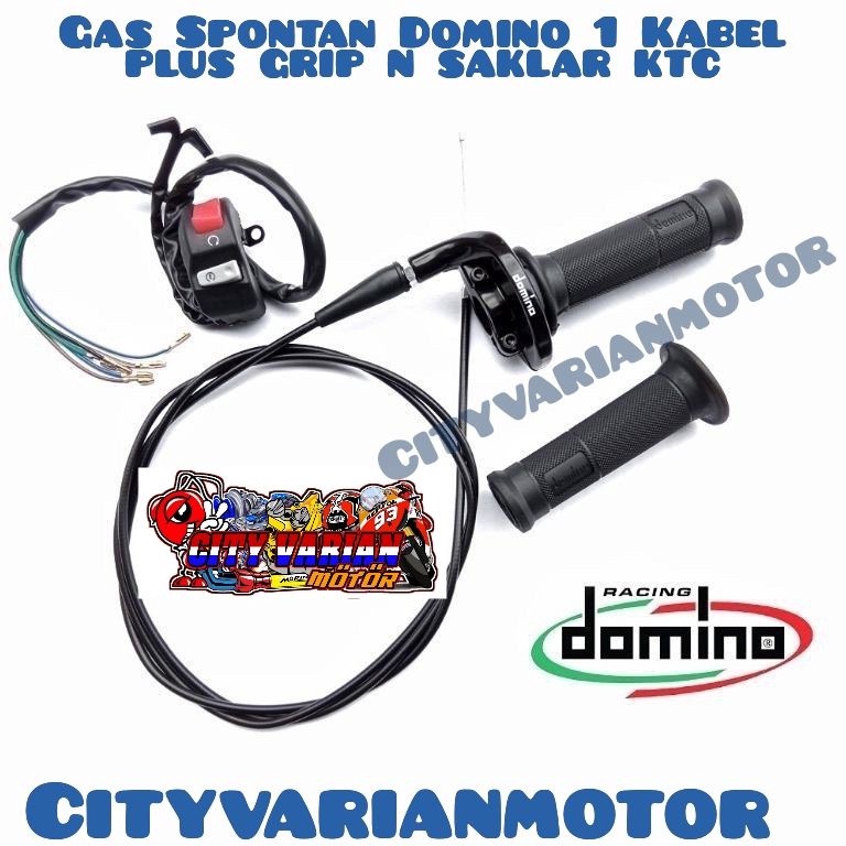 Terbaru 10.10 Paket Gas Spontan 1 Kabel plus Saklar KTC Crf KLX Vixion Mio Beat Scoopy Vario Nmax Mo
