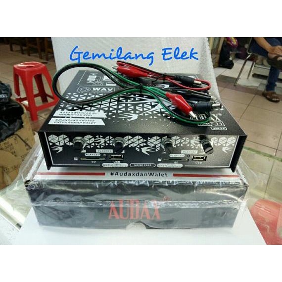 GARANSI Amplifier Walet AUDAX AXM-11