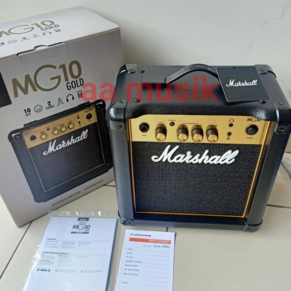 SPEAKER GITAR MELODY  MARSHALL MG10G ORIGINAL GARANSI 1 TAHUN