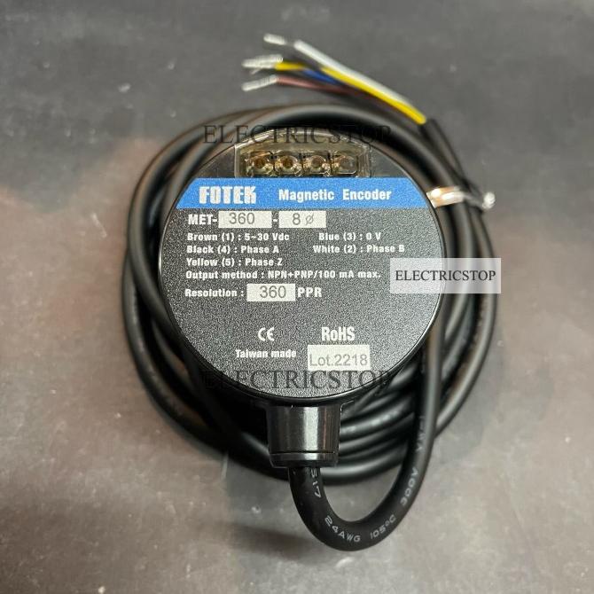 FOTEK MET-360-8 MAGNETIC ENCODER 360PPR 8MM