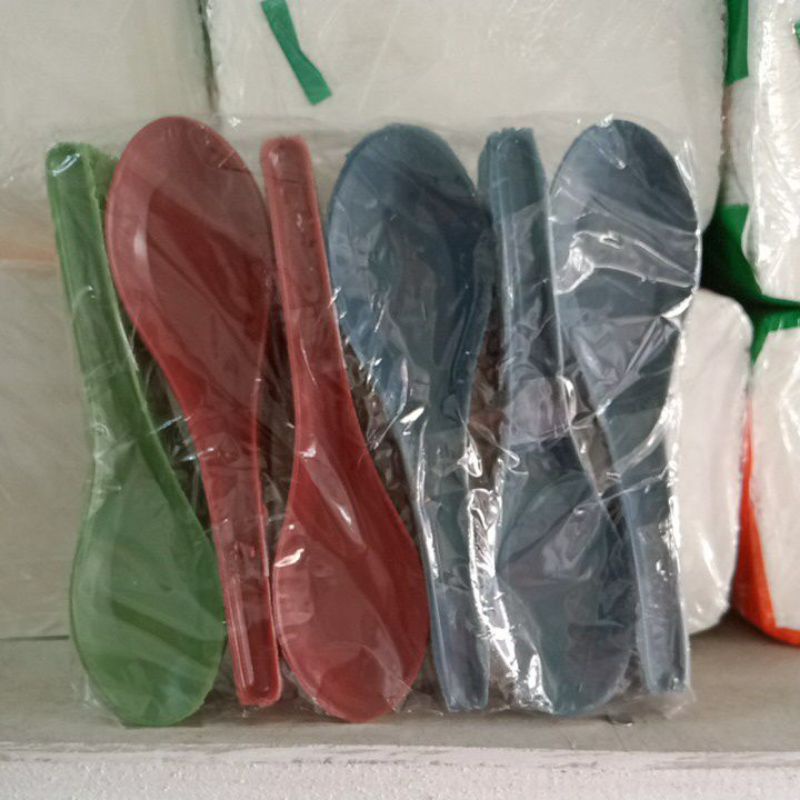 Sendok Bebek / Sendok Plastik / Sendok Warna Warni