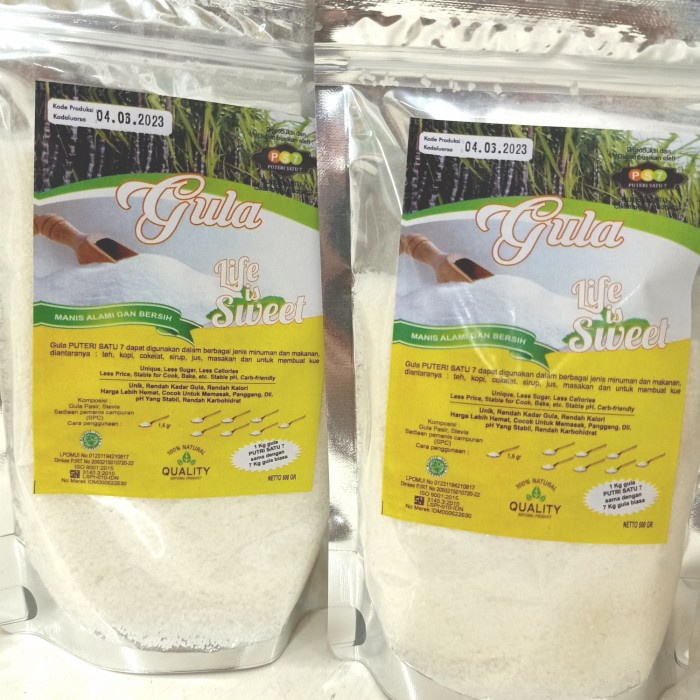 

GROSIR GULA SEHAT PS7 RENDAH KALORI 500gr