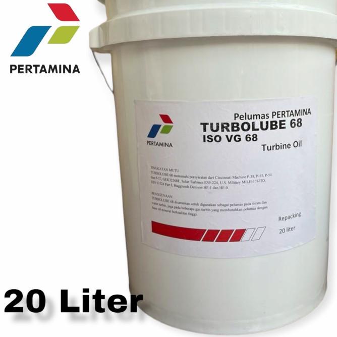 Oli Turbin Pertamina Turbolube 68 Pelumas Turbin Iso Vg 68