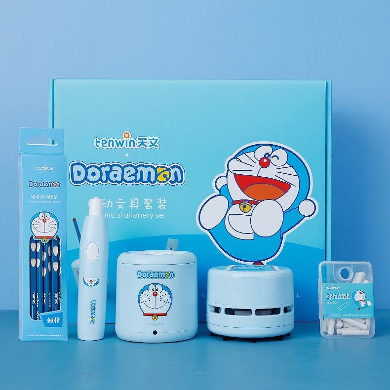 

Perlengkapan Alat Tulis/Peralatan Tulis Elektrik Baterai Doraemon STATIONERY SET