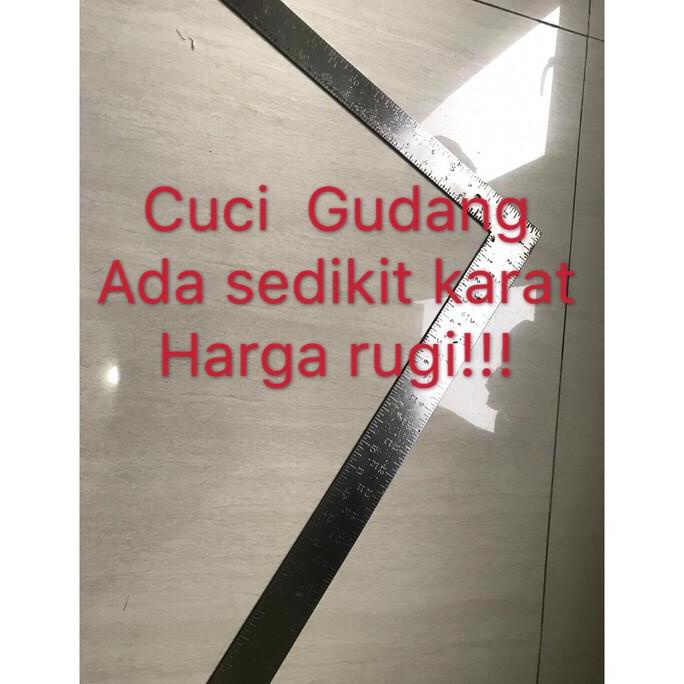 

Produk Unggulan] Harga Murah Penggaris Siku Stainless Steel Ukuran 60 x 40 cm