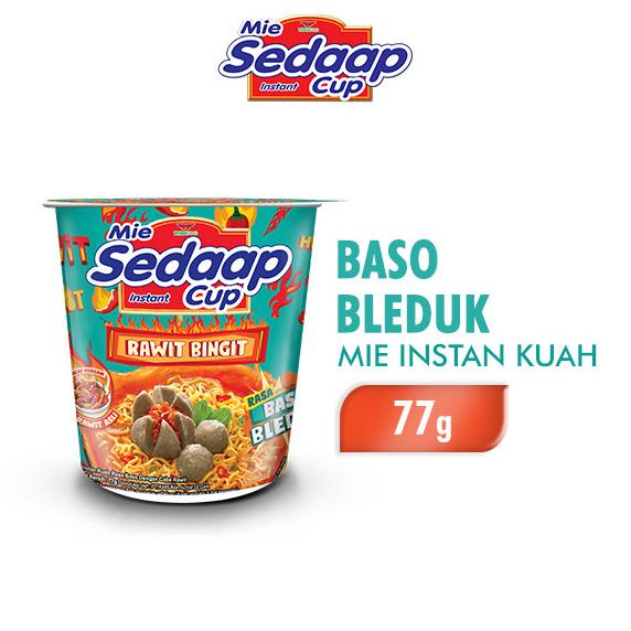 

Diskon - Sedaap Cup Mie Instan Baso Bleduk 77 Gr - Best Seller