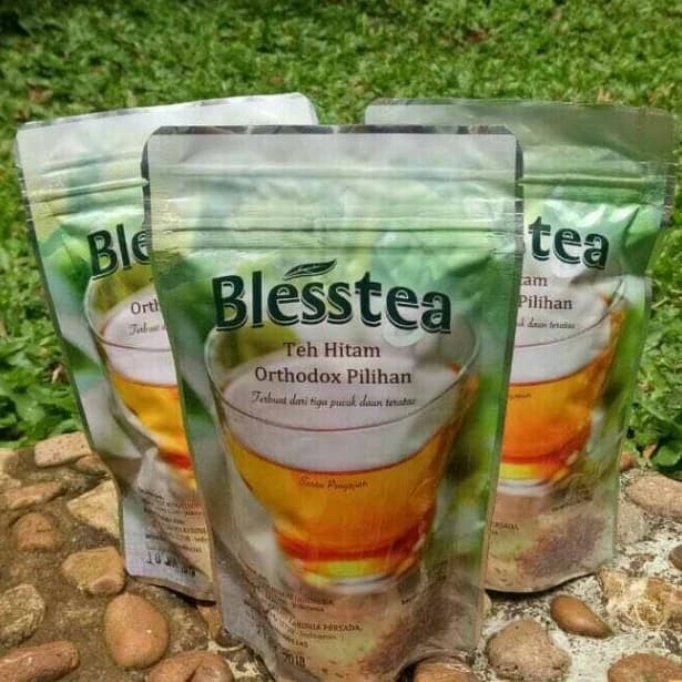 

blesstea /teh hitam 100% original