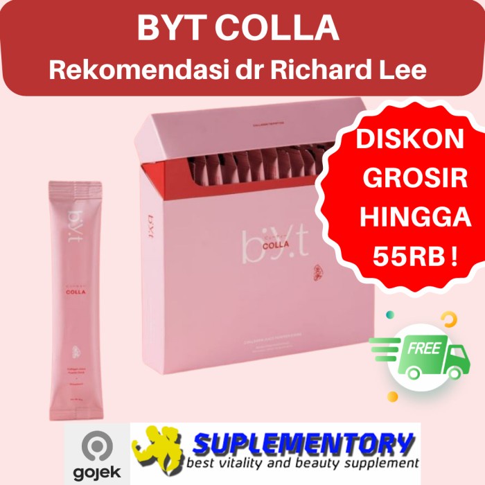 

BYT COLA x dr Richard Lee Minuman Collagen Drink Kolagen Pemutih Kulit