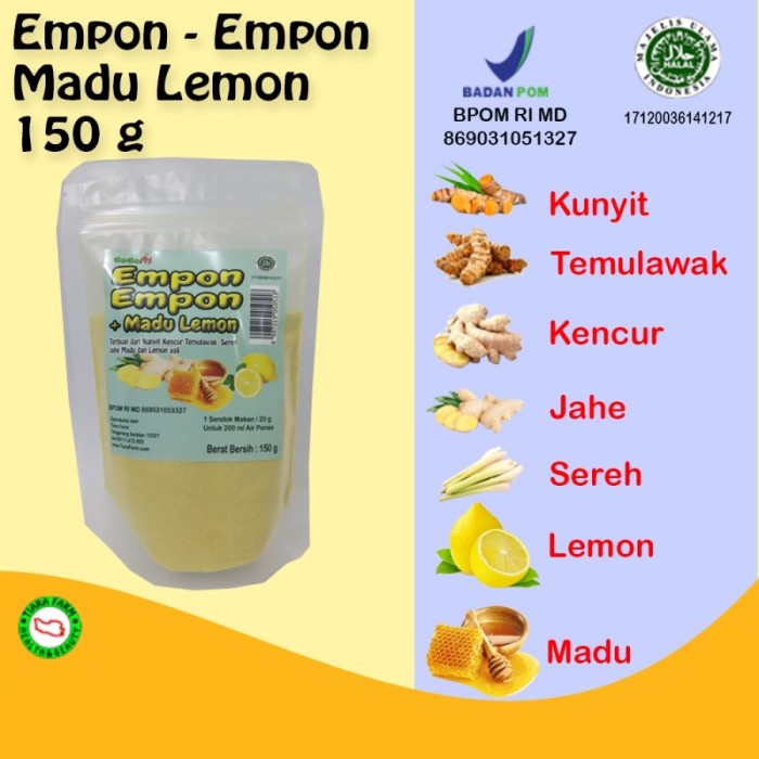 

150gr Empon Empon Madu Lemon / Mpon mpon