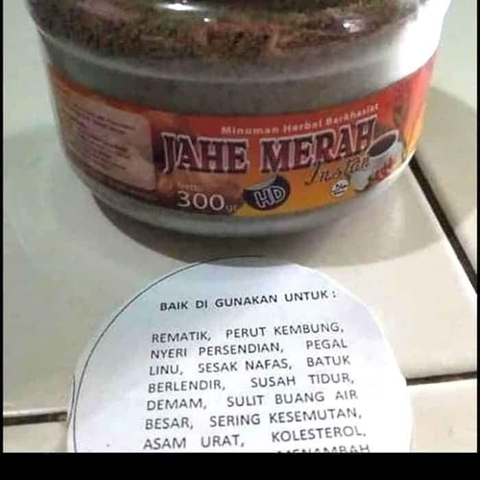 

minuman kesehatan tradisional jahe merah siap minum