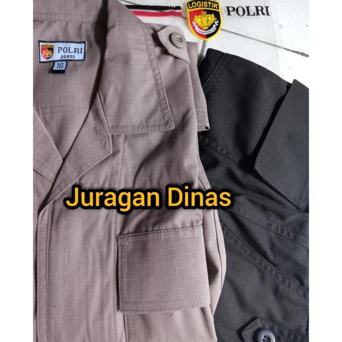 1 STEL BAJU CELANA PDL JATAH POLRI PDLT SERAGAM PDL SATPAM TERBARU