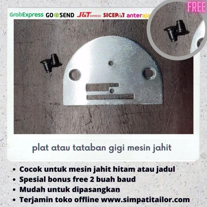 

monggo] plat gigi mesin jahit