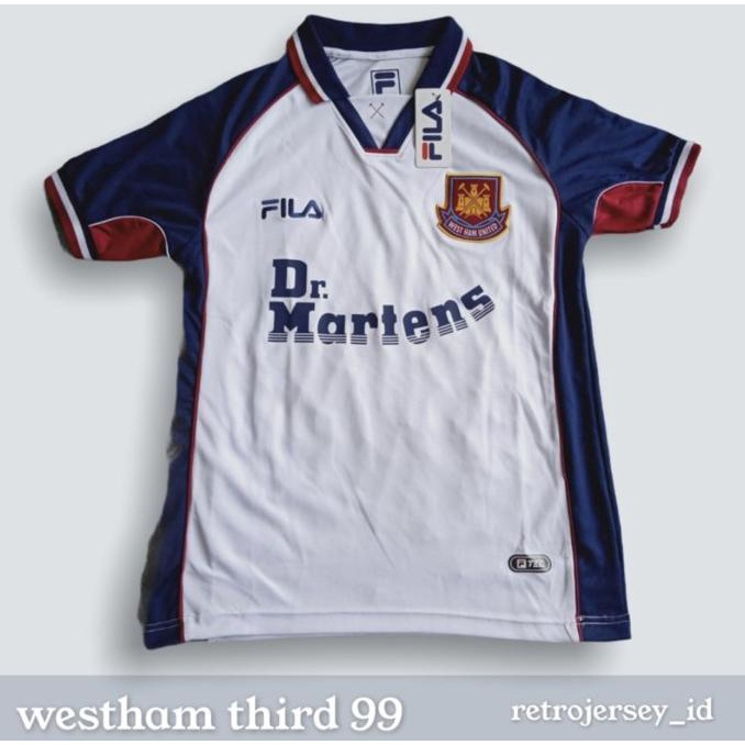 Jersey Westham Away 99 Retro