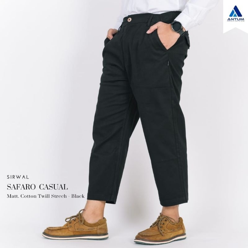 Sirwal Safaro Casual Antum Elegan. Celana Pria Casual Nyaman