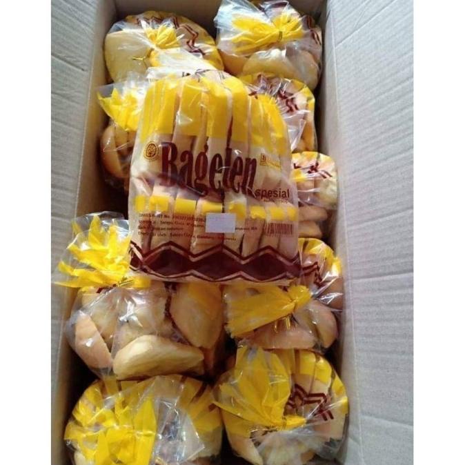 

ROTI KERING BAGELEN BANDUNG RAYA KARTONAN ORIGINAL / COKLAT