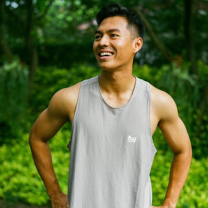 Fieldway Men's Tanktop in Beige