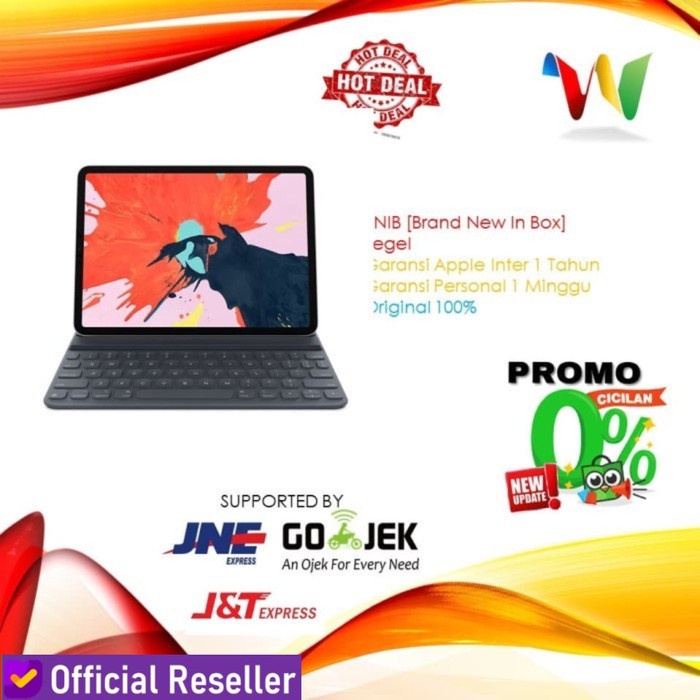 Apple smart keyboard folio 11" 12.9" ipad pro 2020 2018 11 12.9 inch