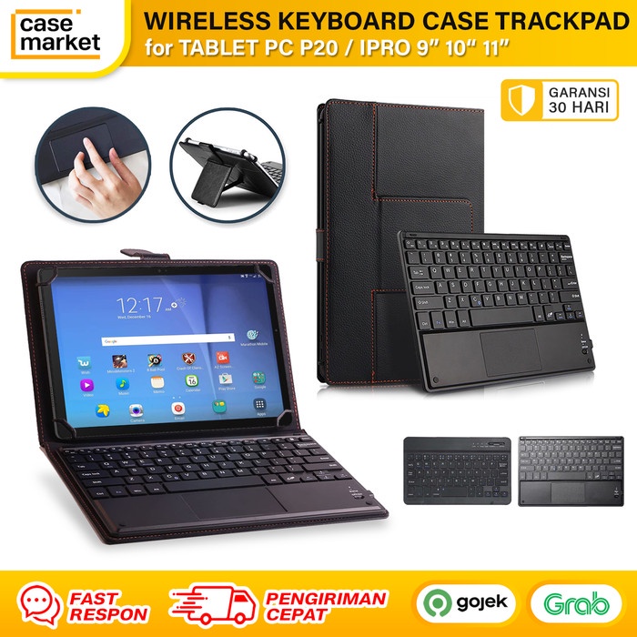 Tablet PC P20 iPro 9 10 11 inch Wireless Keyboard Case Stand Android