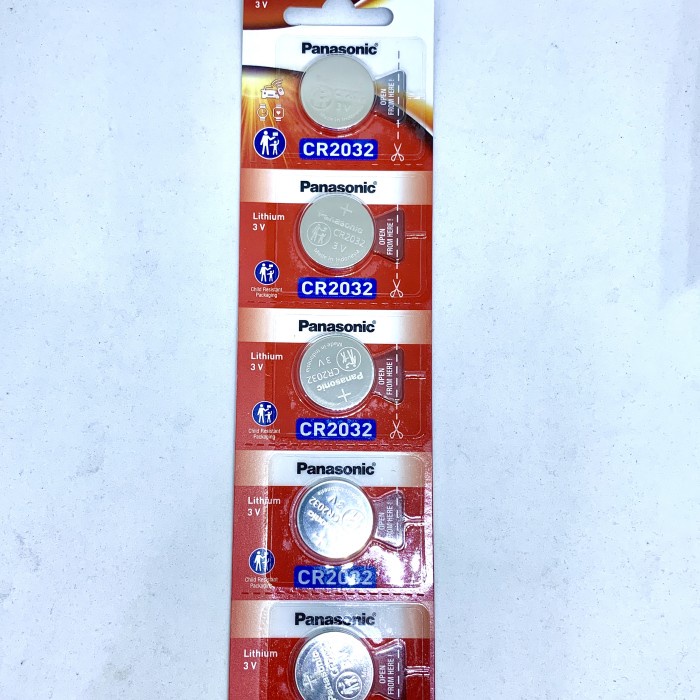 BATERAI PANASONIC CR2032 ORIGINAL / BATRAI PANASONIC 2032 LHITIUM