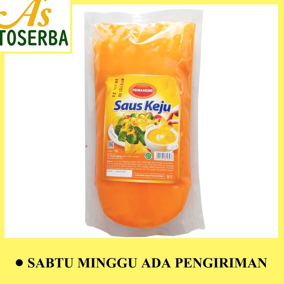 

BXZH1281 GROSIR Prima Agung Saus Keju 1kg