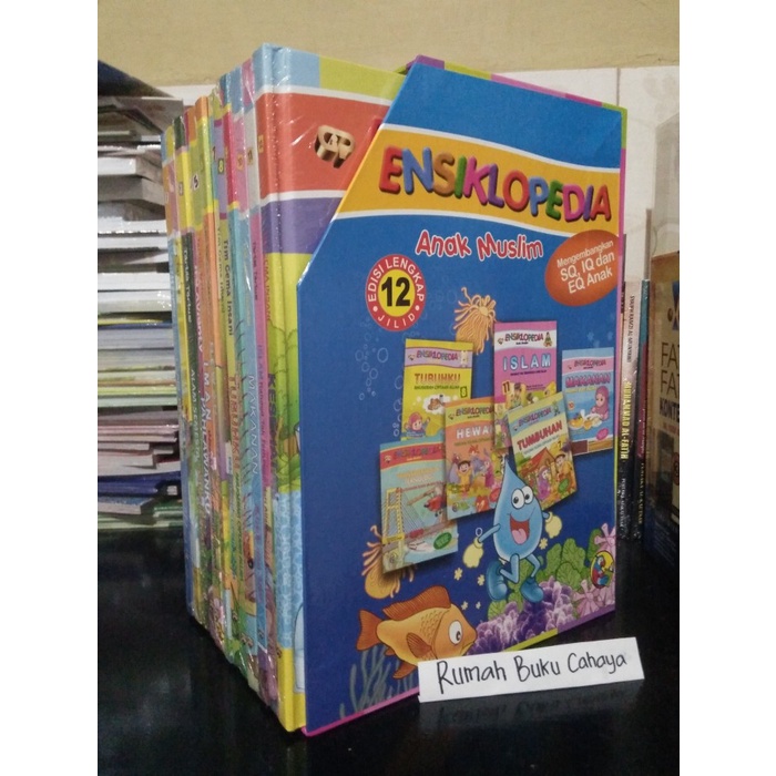 PROMO 1 SET ENSIKLOPEDIA ANAK MUSLIM 12 JILID TERMURAH