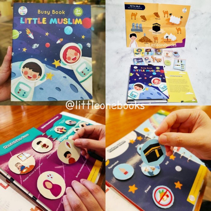 MUST HAVE BUSY BOOK ELHANA LITTLE MUSLIM / BUSY BAG / ACTIVITY BOOK TERLARIS