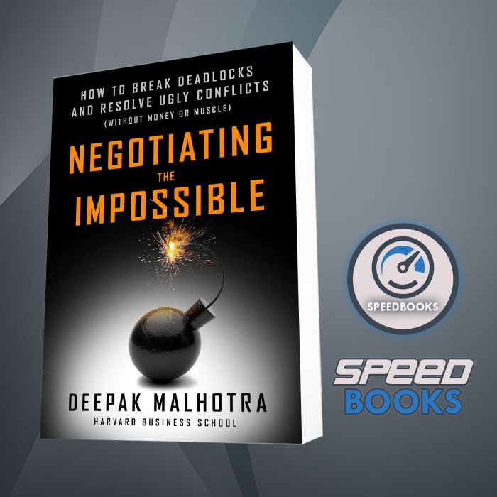 

Negotiating the Impossible: How to Break Deadlocks and Resolve Ugly Co