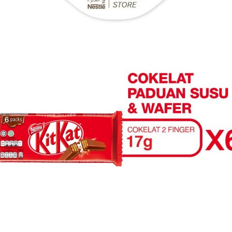 

✨TERBARU✨ NESTLE KITKAT Coklat Wafer Multipack 17 x 6 pcs buruan