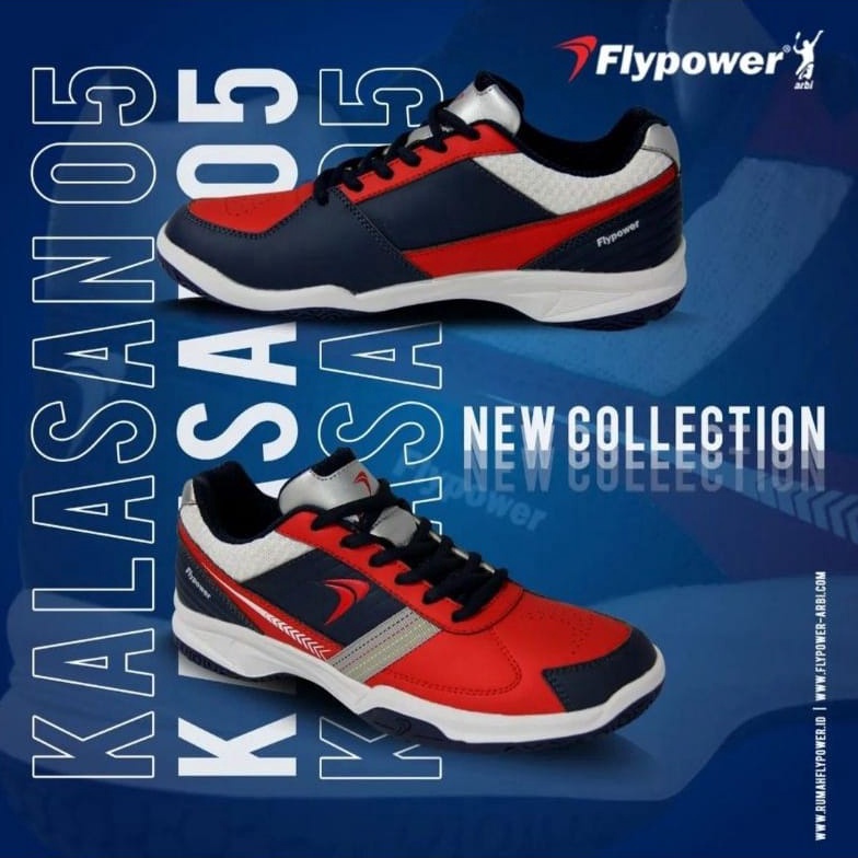 Terlarizzz SEPATU BADMINTON BULU-TANGKIS FLYPOWER LOSARI 05 ORIGINAL NWH