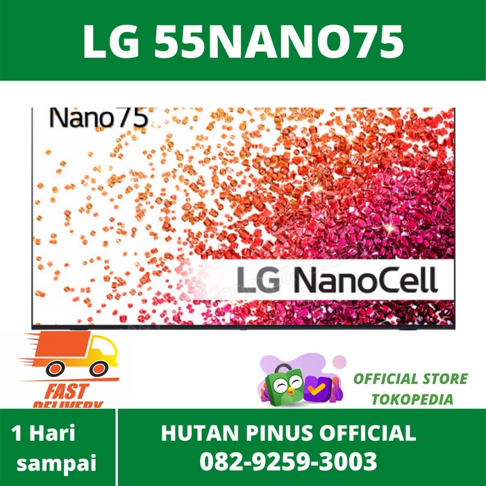 Lg 55Nano75 Nano Cell Uhd 4K Smart Tv 55 Inch - 55Nano75Tpa