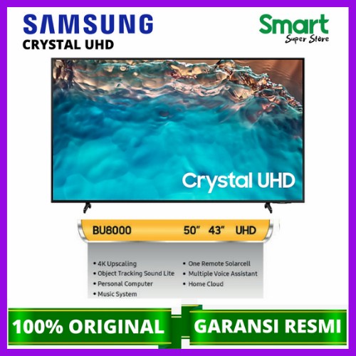 Samsung Ua50Bu8000 50 Inch Crystal Uhd 4K Smart Tv