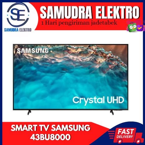 Tv Samsung 43Bu8000 Crystal Uhd 4K Smart Tv Led 43Inch 43" Bu8000